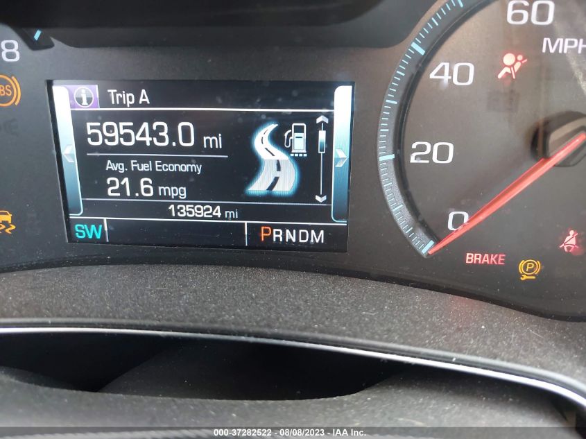 2016 CHEVROLET IMPALA LTZ - 2G1145S35G9183644