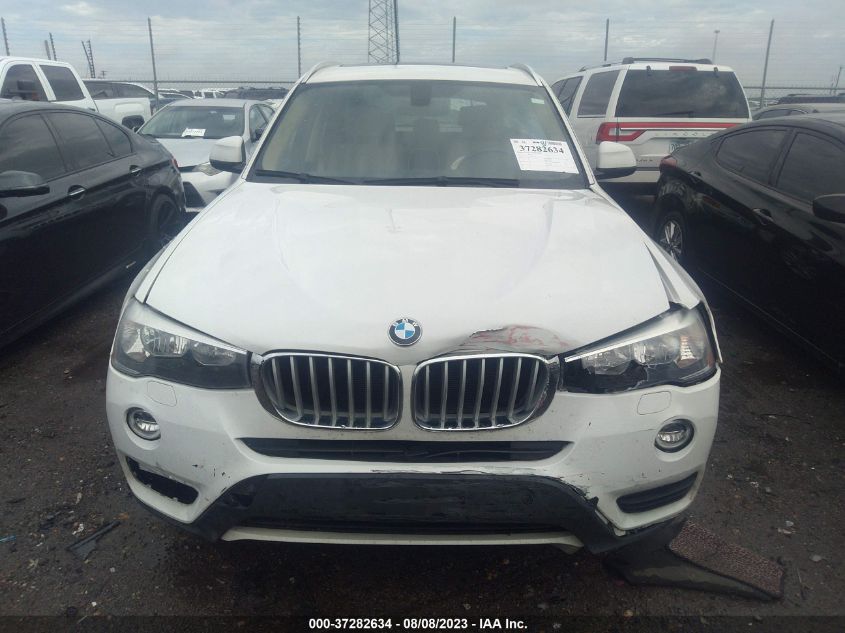 2017 BMW X3 XDRIVE28I - 5UXWX9C51H0T06121