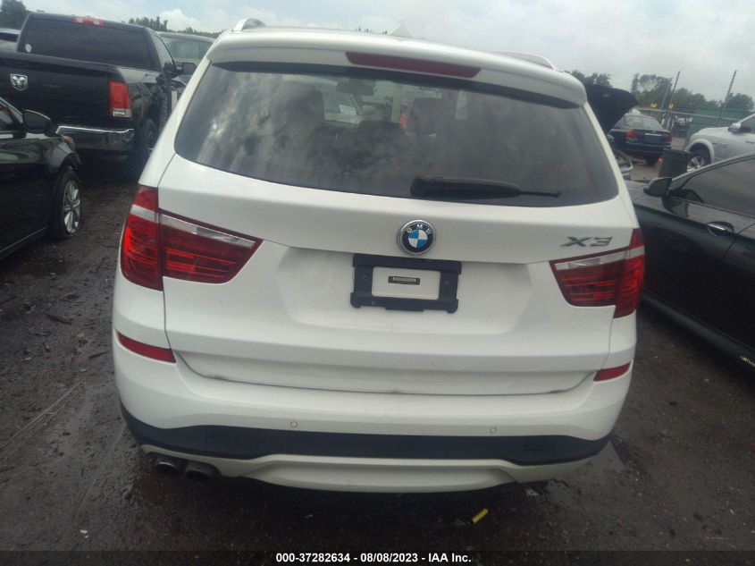 2017 BMW X3 XDRIVE28I - 5UXWX9C51H0T06121