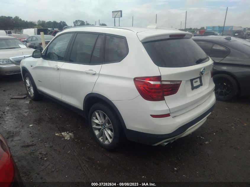 2017 BMW X3 XDRIVE28I - 5UXWX9C51H0T06121