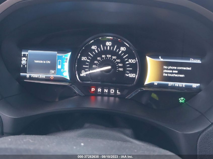 2016 LINCOLN MKZ HYBRID - 3LN6L2LU9GR623652