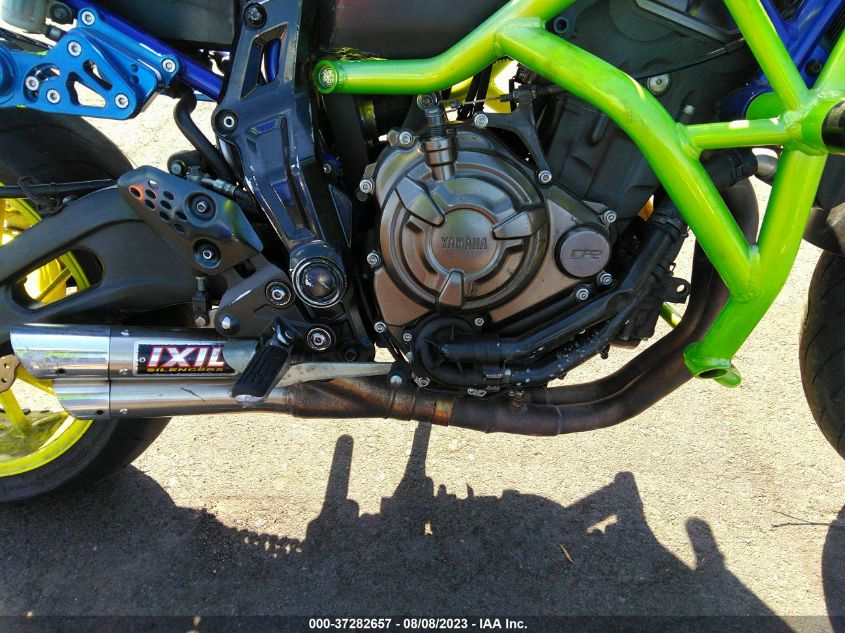 2015 YAMAHA FZ07 JYARM06E9FA000477