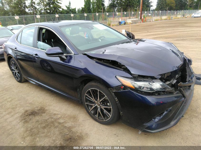 2021 TOYOTA CAMRY SE NIGHTSHADE - 4T1G11AK4MU441321
