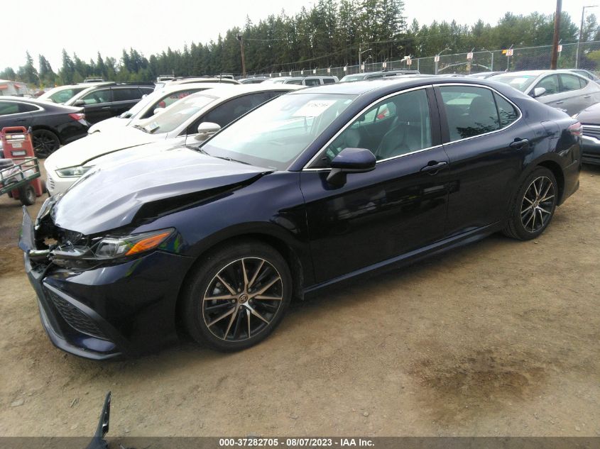 2021 TOYOTA CAMRY SE NIGHTSHADE - 4T1G11AK4MU441321