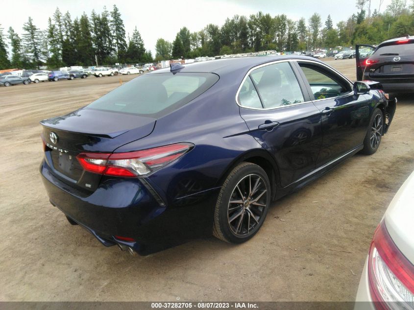 2021 TOYOTA CAMRY SE NIGHTSHADE - 4T1G11AK4MU441321
