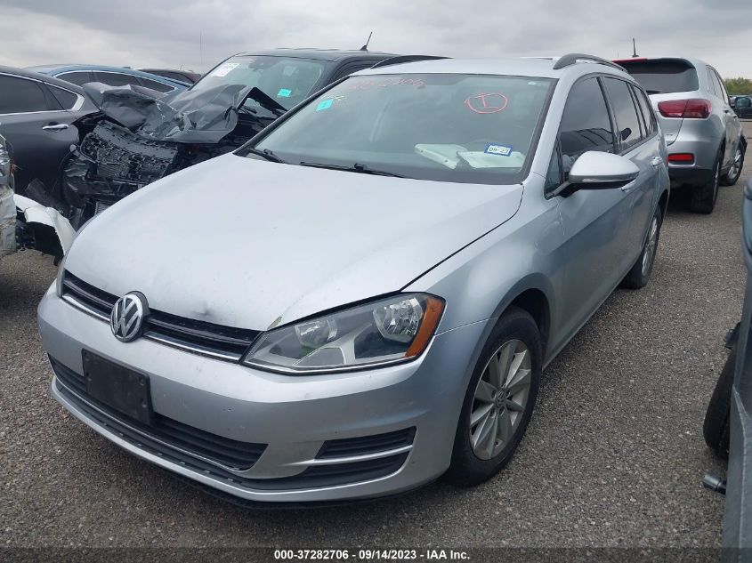 2016 VOLKSWAGEN GOLF SPORTWAGEN S/SE/SEL/LIMITED - 3VWC17AU4GM514250