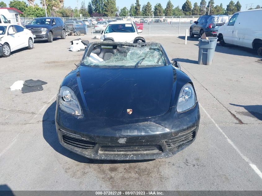 2018 PORSCHE 718 BOXSTER WP0CA2A83JS210642