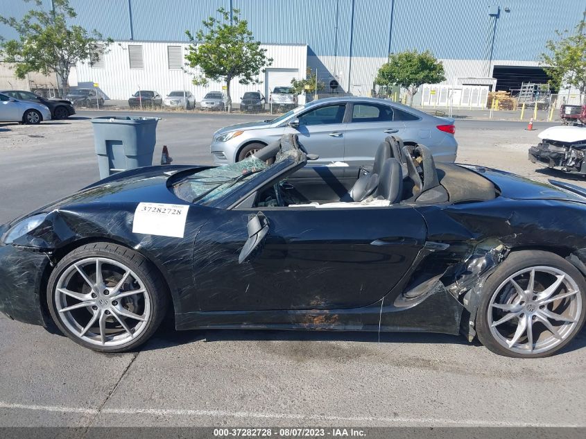 2018 PORSCHE 718 BOXSTER WP0CA2A83JS210642