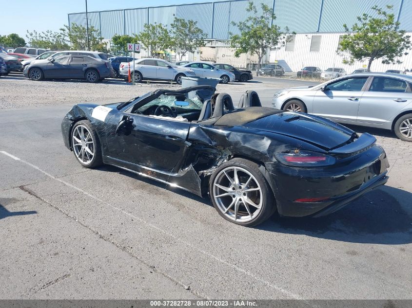 2018 PORSCHE 718 BOXSTER WP0CA2A83JS210642