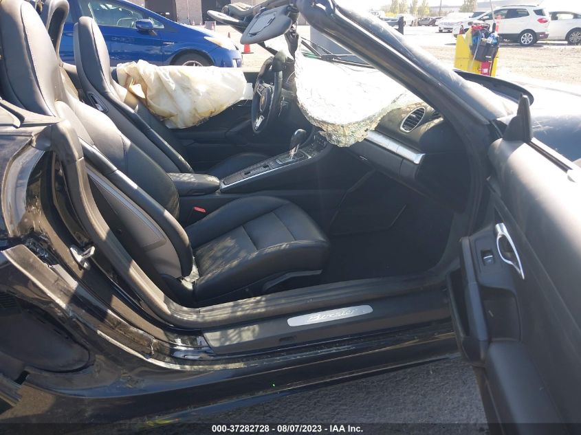 2018 PORSCHE 718 BOXSTER WP0CA2A83JS210642