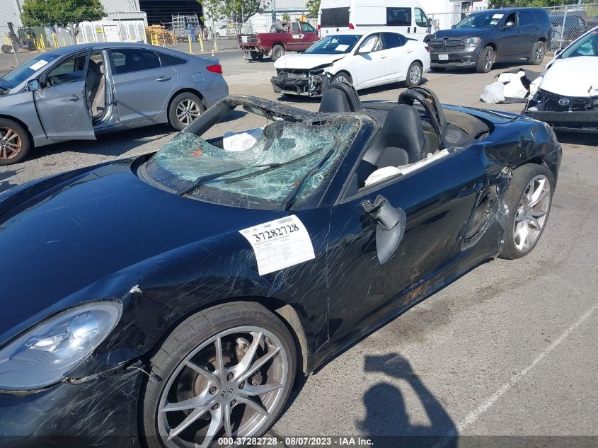 2018 PORSCHE 718 BOXSTER WP0CA2A83JS210642