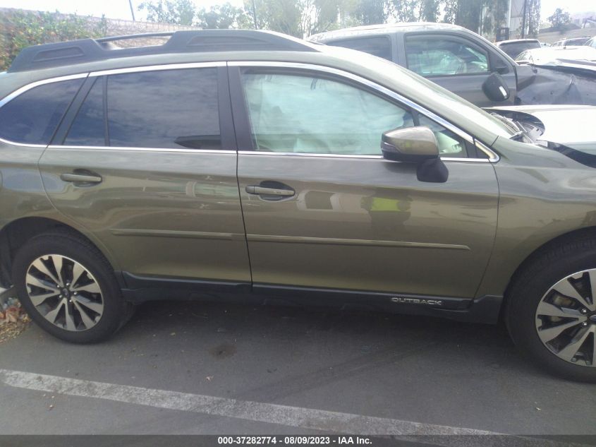 2016 SUBARU OUTBACK 2.5I LIMITED - 4S4BSALCXG3228722
