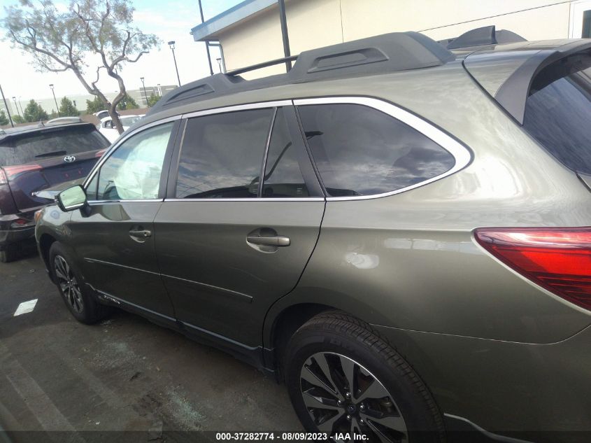 2016 SUBARU OUTBACK 2.5I LIMITED - 4S4BSALCXG3228722