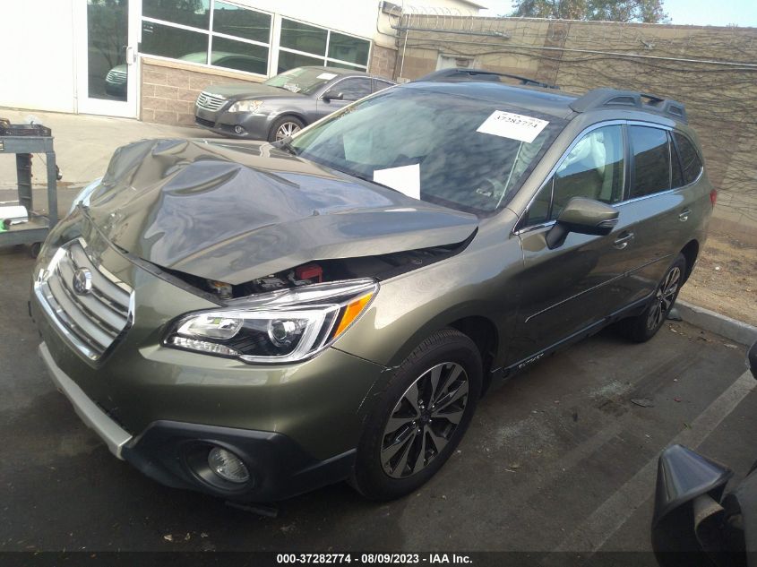 2016 SUBARU OUTBACK 2.5I LIMITED - 4S4BSALCXG3228722