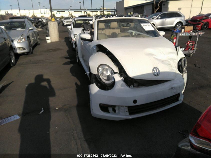 2014 VOLKSWAGEN BEETLE CONVERTIBLE 1.8T 3VW507AT7EM816793