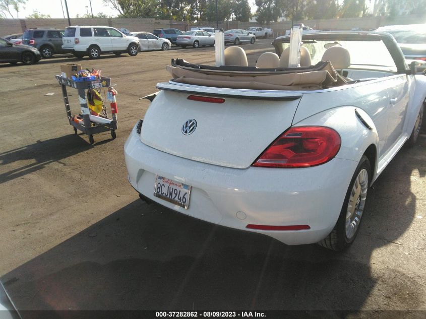 2014 VOLKSWAGEN BEETLE CONVERTIBLE 1.8T 3VW507AT7EM816793
