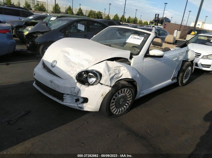 2014 VOLKSWAGEN BEETLE CONVERTIBLE 1.8T 3VW507AT7EM816793