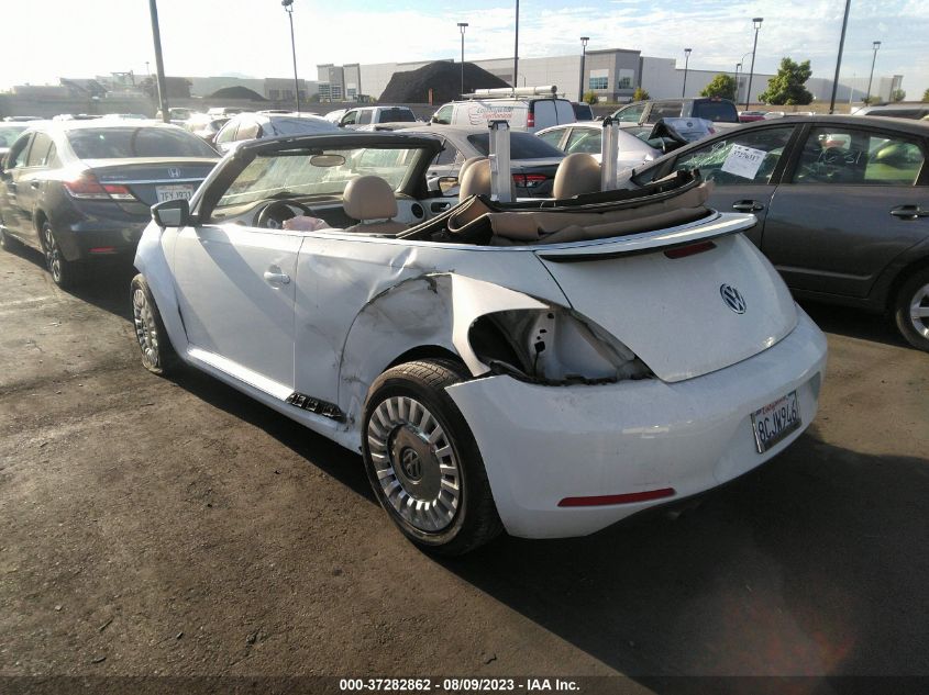 2014 VOLKSWAGEN BEETLE CONVERTIBLE 1.8T 3VW507AT7EM816793