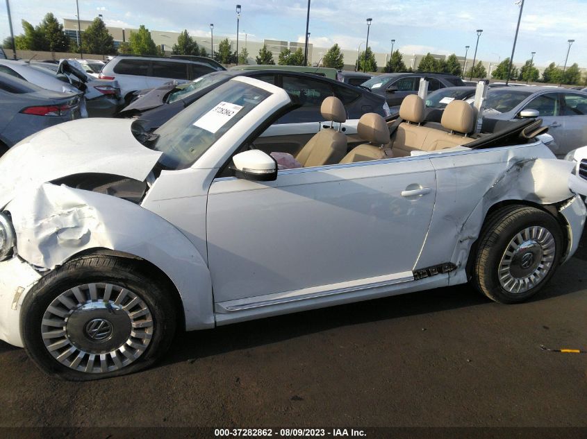 2014 VOLKSWAGEN BEETLE CONVERTIBLE 1.8T 3VW507AT7EM816793