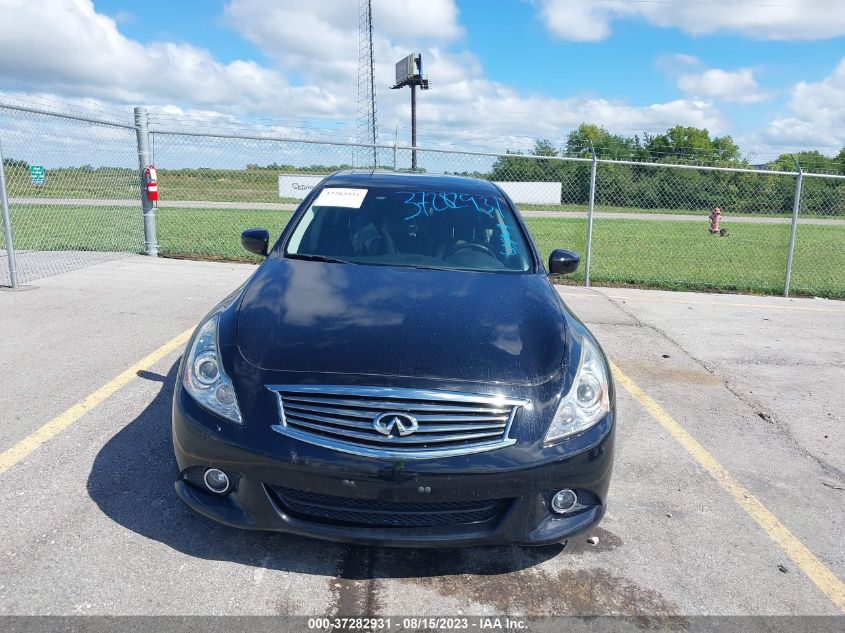 2013 INFINITI G37 SEDAN X JN1CV6AR6DM767173