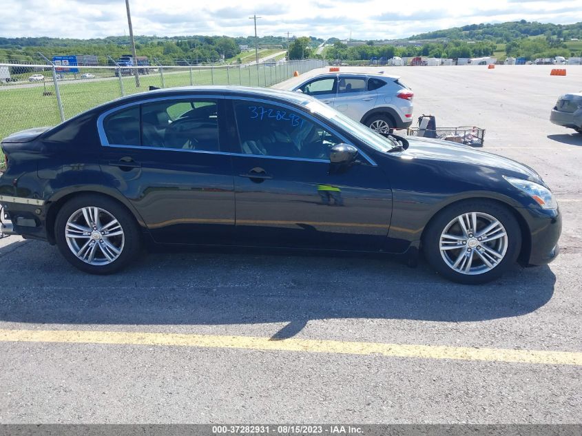 2013 INFINITI G37 SEDAN X JN1CV6AR6DM767173