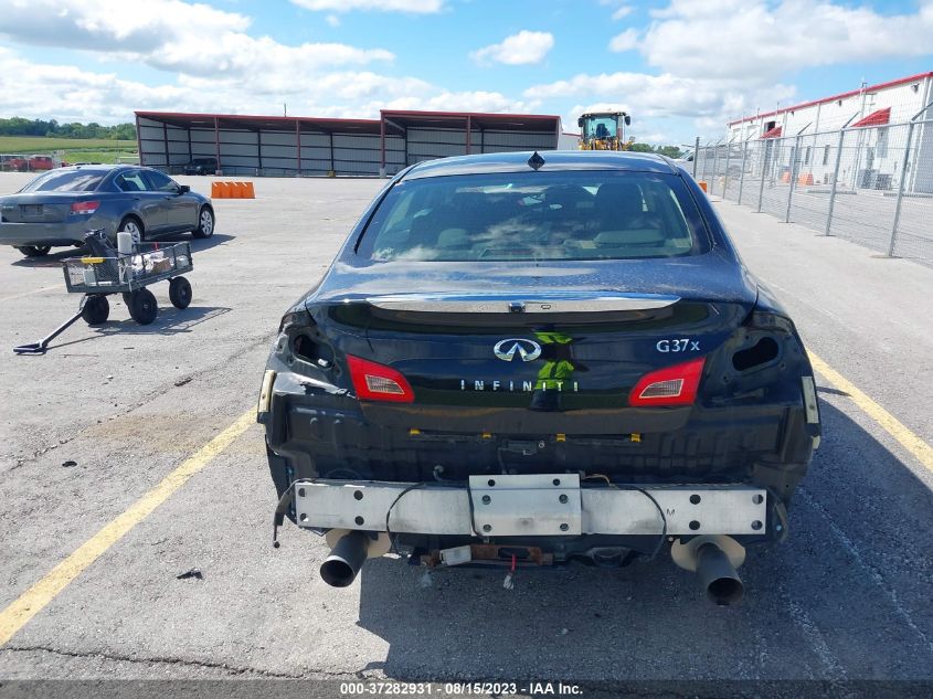 2013 INFINITI G37 SEDAN X JN1CV6AR6DM767173