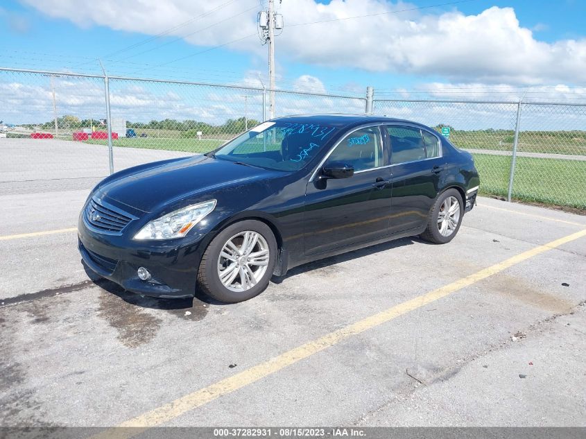 2013 INFINITI G37 SEDAN X JN1CV6AR6DM767173