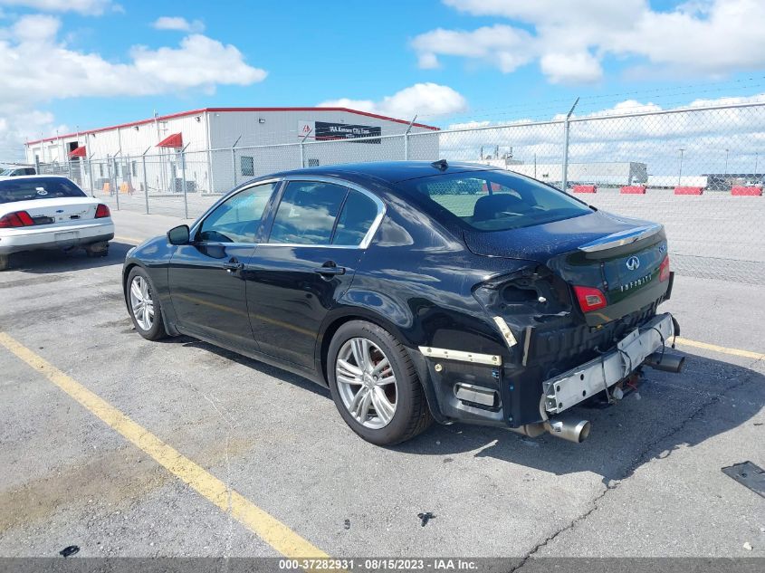 2013 INFINITI G37 SEDAN X JN1CV6AR6DM767173