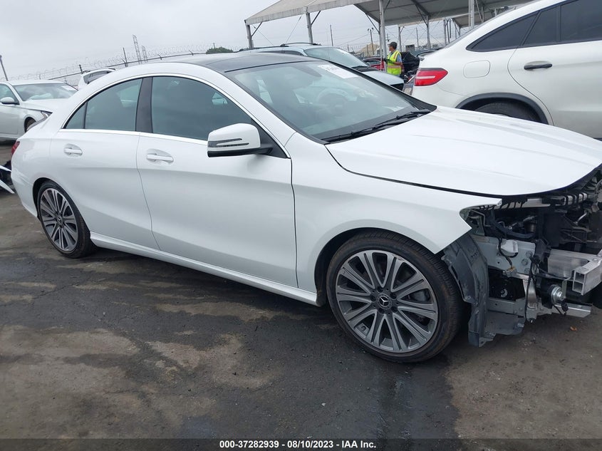 VIN WDDSJ4EB4JN687274 2018 MERCEDES-BENZ CLA CLA 250