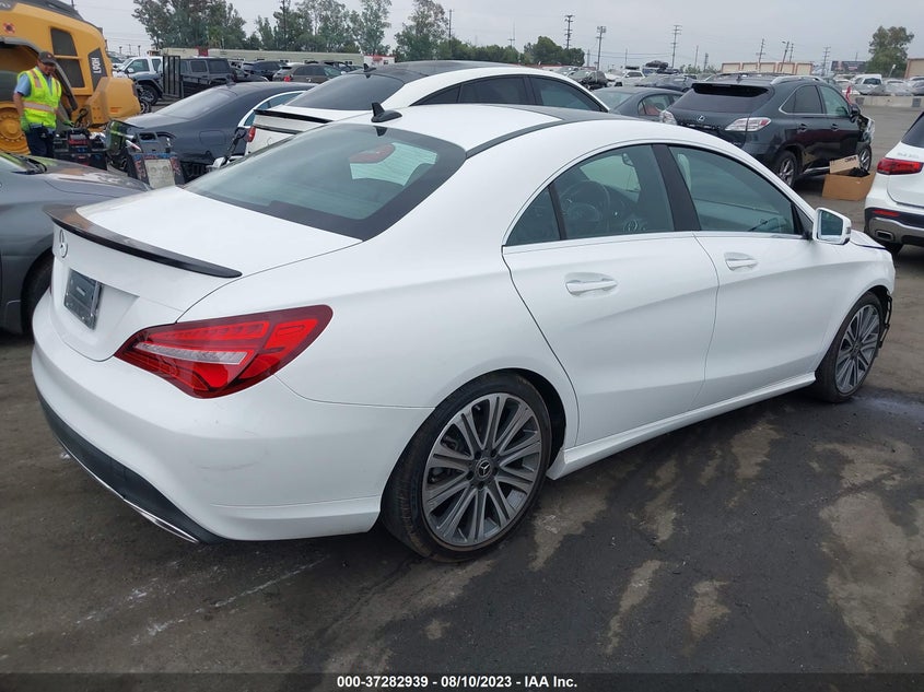 VIN WDDSJ4EB4JN687274 2018 MERCEDES-BENZ CLA CLA 250
