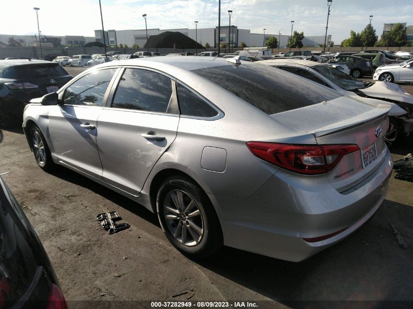 2015 HYUNDAI SONATA 2.4L SE - 5NPE24AF0FH107782