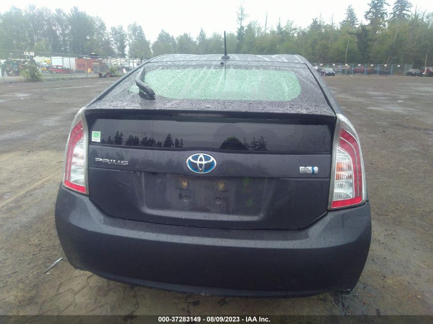 2014 TOYOTA PRIUS FOUR/FIVE/THREE/ONE/TWO - JTDKN3DUXE0361638