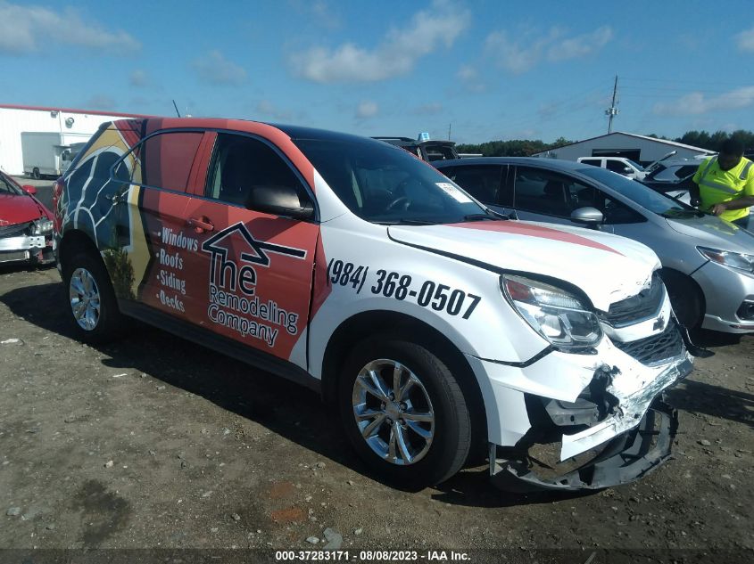 2017 CHEVROLET EQUINOX LS - 2GNFLEEK6H6144719