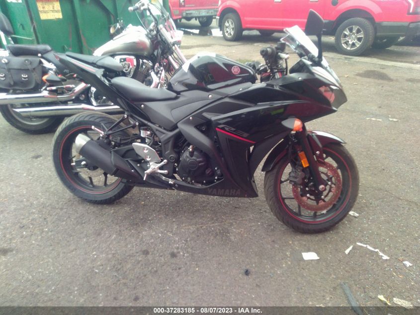 2018 YAMAHA YZFR3 A MH3RH15YXJK003838