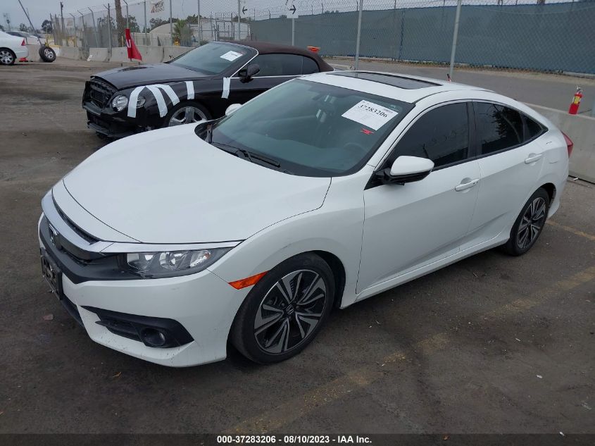 2018 HONDA CIVIC SEDAN EX-T - JHMFC1F33JX020176