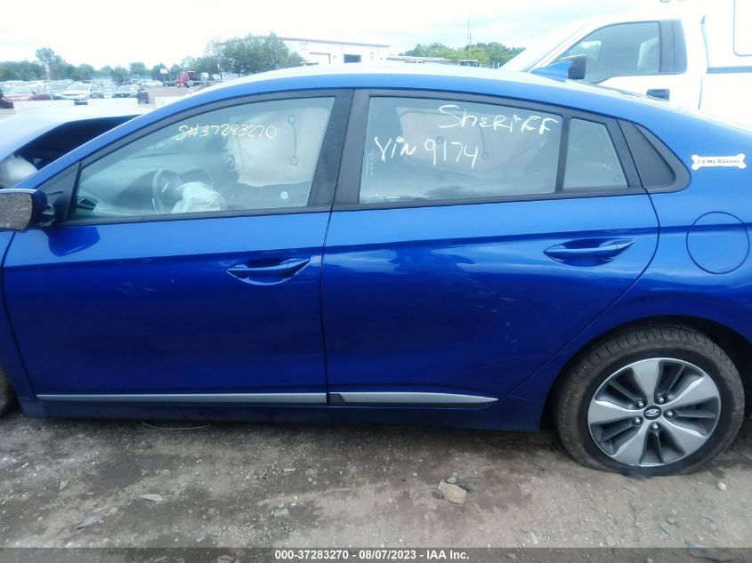 2019 HYUNDAI IONIQ PLUG-IN HYBRID - KMHC65LD0KU169174