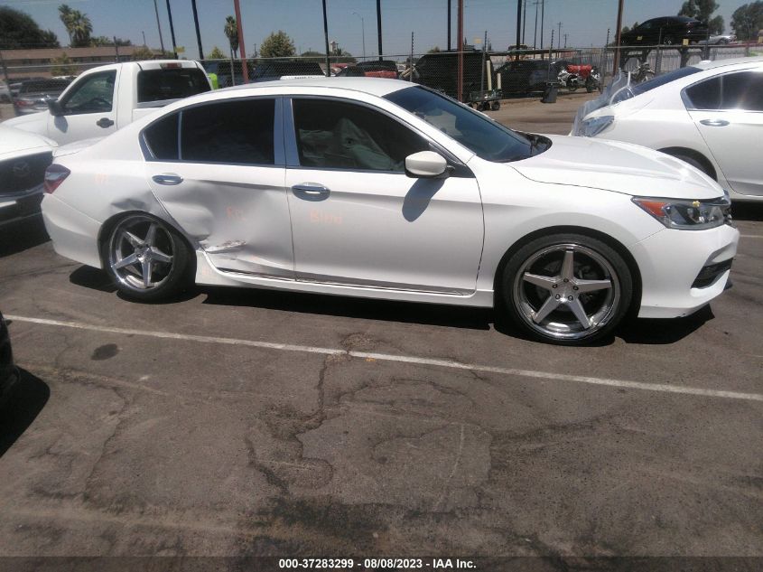 2017 HONDA ACCORD SEDAN SPORT - 1HGCR2F58HA078180