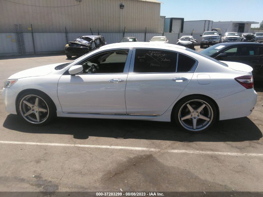 2017 HONDA ACCORD SEDAN SPORT - 1HGCR2F58HA078180