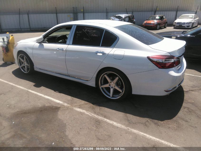 2017 HONDA ACCORD SEDAN SPORT - 1HGCR2F58HA078180