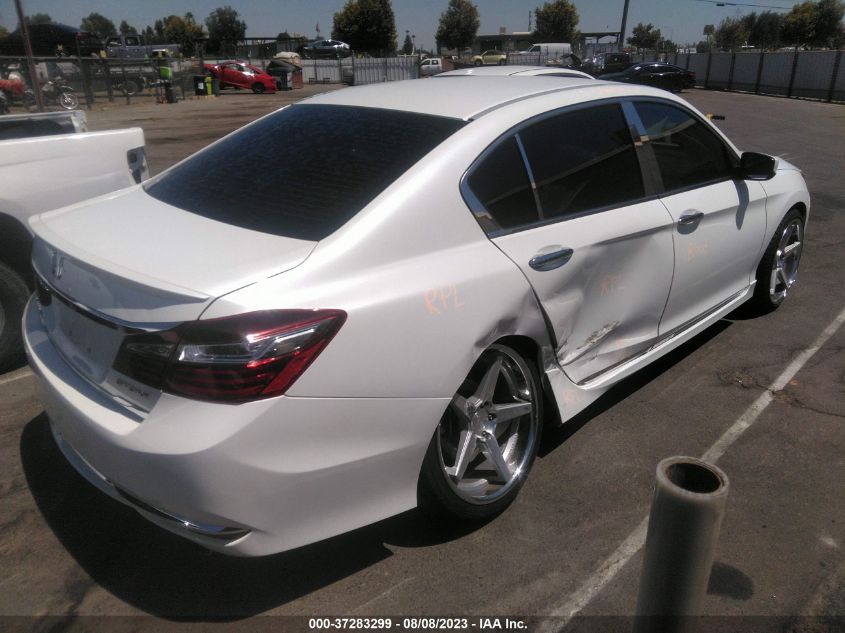2017 HONDA ACCORD SEDAN SPORT - 1HGCR2F58HA078180