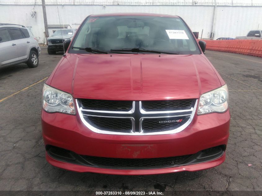 2014 DODGE GRAND CARAVAN SE - 2C4RDGBG8ER161983