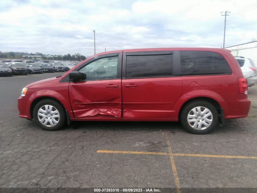 2014 DODGE GRAND CARAVAN SE - 2C4RDGBG8ER161983