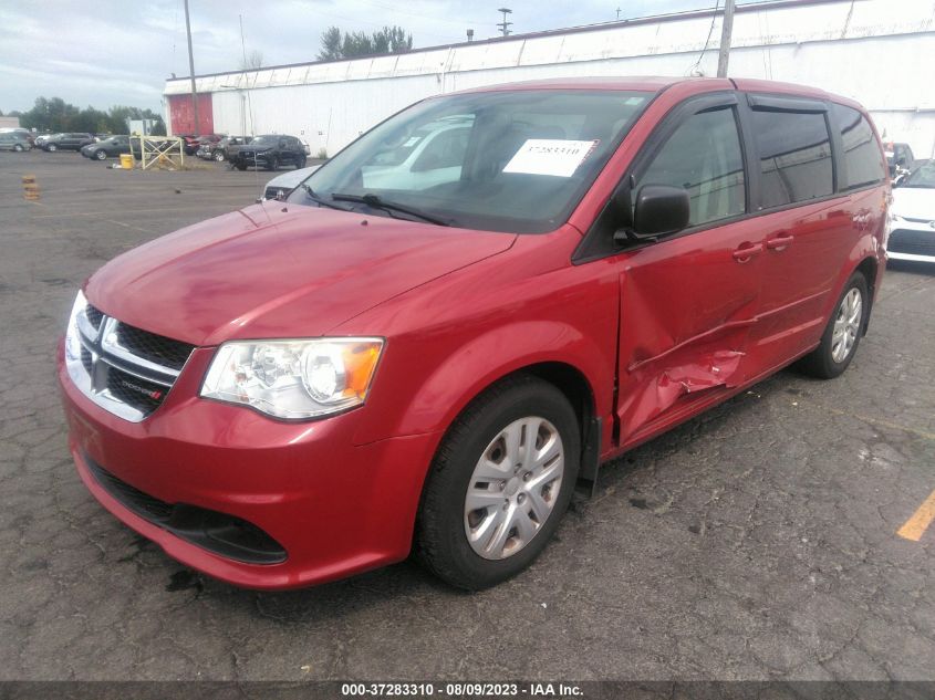2014 DODGE GRAND CARAVAN SE - 2C4RDGBG8ER161983