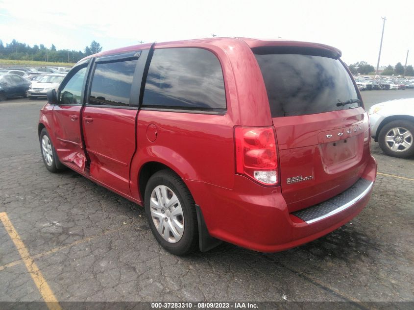 2014 DODGE GRAND CARAVAN SE - 2C4RDGBG8ER161983