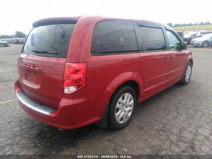 2014 DODGE GRAND CARAVAN SE - 2C4RDGBG8ER161983