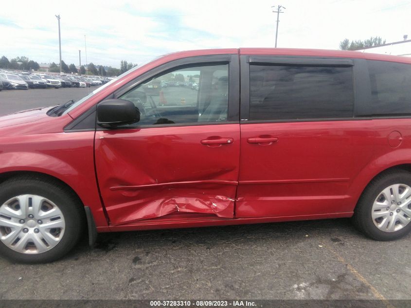 2014 DODGE GRAND CARAVAN SE - 2C4RDGBG8ER161983