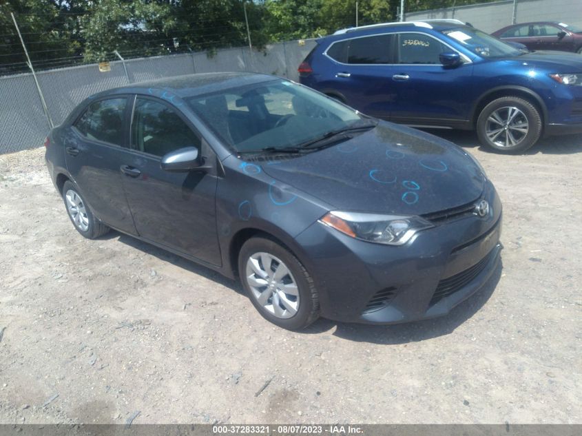 2016 TOYOTA COROLLA L/LE/S/S PLUS/LE PLUS - 5YFBURHE7GP497761