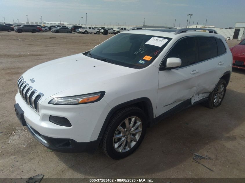 2016 JEEP CHEROKEE LIMITED - 1C4PJLDSXGW160225