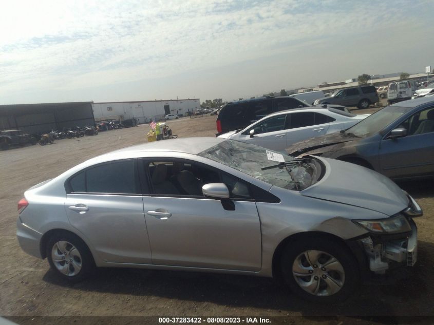 2014 HONDA CIVIC SEDAN LX - 19XFB2F52EE214750
