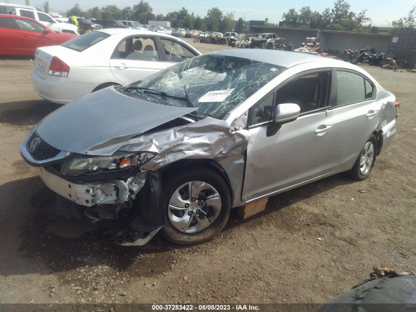 2014 HONDA CIVIC SEDAN LX - 19XFB2F52EE214750